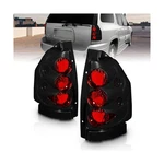 Amerilite Black Euro Replacement Tail Lights For 2002-2009 Gmc Envoy 02-06 En.... Fixed Price $114.00.