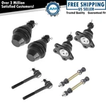Steering & Suspension Kit Set Of 8 Sway Links Tie Rods Ball Joints For Gm 4WD. Fixed Price $94.85.