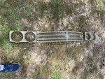 1971 Chrysler Newport Center Front Grille Insert W/ Emblems And Headlight Bezels. Fixed Price $145.00.
