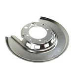 Corvette C2 C3 Rear Backing Plate Shield Silver Lh 1965-1975. Fixed Price $44.99.