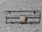 68-72 C3 Corvette Auto Trans Brake Pedal Trim Plate-- Gm #3888683--NOS. Fixed Price $49.95.