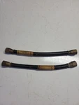 (2) 1937-41 Nash Lafayette Weatherhead Oil Lines 11062. Fixed Price $12.50.