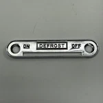 Nos 1957 58 Packard Studebaker Dashboard Defrost Bezel Z1. Fixed Price $22.95.