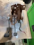 79-93 Ford Mustang Fox Body Manual Clutch Brake Pedal Assembly Trans. Fixed Price $235.00.