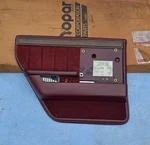 1988 1989 Chrysler New Yorker Dodge Dynasty Nos Mopar Left Rear Door Trim Panel. Fixed Price $135.00.