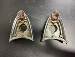 Vintage Oem 1956 Ford Reverse Back Up Light Trim Bezel Cats Eye FDR-15515-A. Fixed Price $99.99.