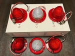 1960 - 1961 Chevrolet Impala Led Tail Lamp & Back Up Light Lens Set Of Lh Rh. Fixed Price $119.99.