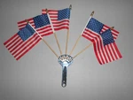 5 Holder American Flags License Plate Topper Usa. Fixed Price $29.99.