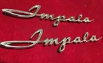 1961 Chevrolet Impala Quarter Panel Script Set Reproduction. Fixed Price $59.90.