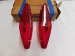 Nos Oem Ford 1967 Mercury Station Wagon Tail Light Lenses Colony Park Commuter. Fixed Price $159.00.