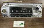 Pushbutton Radio Gm 986853 66-67 Chevelle Elcamino Original Working Unit Nice. Fixed Price $281.50.