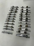 (24) 1955 Cadillac Fleetwood 60 Series Rear Quarter Ornaments 4653707 08 F5. Fixed Price $129.95.