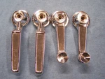 Mopar 1962-65 C-body Interior Door Window Handles Fury Polara 300 Coronet. Fixed Price $60.00.