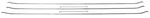 Ford Mustang Fastback Roof Headliner Bows 5 Pieces 1967-68*. Fixed Price $146.65.