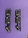 1969 Chevrolet Camaro Nos "327" Fender Emblem, Original Gm # 3953625 3938667. Fixed Price $85.00.