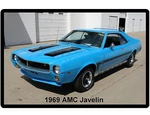 1969 Amc Javelin Auto Refrigerator / Tool Box Magnet. Fixed Price $8.00.
