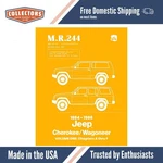 1984 - 1988 Jeep Cherokee / Wagoneer Shop Manual M.R.244. Fixed Price $146.01.