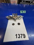 1965 1966 Ford Fairlane 289 Front Fender Flag Emblems Badges C50B-16237A #1379. Fixed Price $30.00.