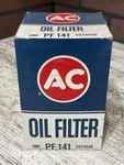 Vintage Nos Ac/gm PF141 Oil Filter 1958-1967 Chevrolet Corvette Truck V-8 Sbc Bb. Fixed Price $14.95.