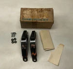Nos Gm 1973 Chevrolet Impala Accessory Rear Bumper Guards 994327 D4. Fixed Price $379.95.