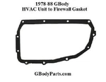 1978-88 Hvac A/c Evaporator Heater Core Box Firewall Weatherstrip Gasket Seal. Fixed Price $17.95.