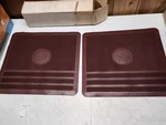 1970'S Buick Nos Rear Floor Mats Dark Red Gm 995033 Oem Vintage. Fixed Price $120.00.