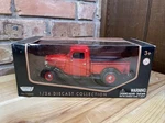 1937 Ford Pickup Truck Red & Black 1/24 Diecast Model Car By Motormax 73200. Fixed Price $14.99.
