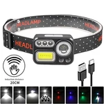 Red/green/white/uv 8 Modes Led Headlamp Headlights For Rechargeable Night Motion. Fixed Price $11.49.