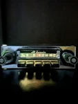 Works Vintage All Transistor Chrome Face Car Radio 100007-087 Japan Am Receiver. Fixed Price $250.00.