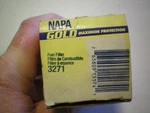 Napa #3271 Fuel Filter, Free Freight. Fixed Price $9.95.
