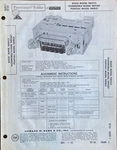 1961 Buick, Olds, Pontiac Car Radio Model 980132 Service Manual. Fixed Price $15.00.