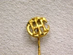 Antique Ihc International Harvester Co Original Logo Brass Advertising Stick Pin. Fixed Price $28.95.