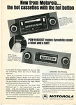 1976 Print Of Motorola TC876AX & TC877AX Cassette Tape Car Radio. Fixed Price $9.99.