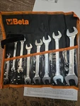 Beta Italian Open Ended Spanner Set As Supplied Ferrari In Tool Roll. Fixed Price $262.50.