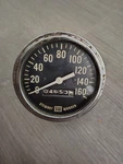 Vintage Stewart Warner Speedometer 160MPH. Fixed Price $269.95.