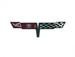 For 1981 Chevrolet Corvette Fuel Door Emblem, Sold As Each Trim Parts. Fixed Price $72.00.