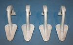1953 Corvette EX-17179 Trunk / Deck Lid Hinges, The Real Deal! '53 Only. Fixed Price $1499.99.