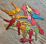 Nos Y152 Cole National Uncut Blank Chrysler Locksmith ,key Stock Free Ship. Fixed Price $5.00.