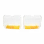 New Pair Of Clear Parking Light Lens Trim Parts Fits 1972 El Camino Sprint A4860. Fixed Price $134.48.