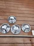 68- 70 Chevy Chevrolet Chevelle Nova Camaro Dog Dish Hub Caps Wheel COVERS/4. Fixed Price $100.00.