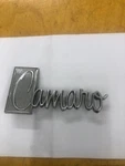 1971-1973 Camaro Rear Trunk/deck Lid Emblem;used In Good Condition-gm# 9869701. Fixed Price $40.00.