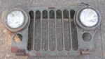 Early Front Grille Assembly Willys M38A1? Jeep G758 WO-630459 & 8329975?. Fixed Price $294.99.