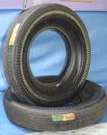 (2) Nos Firestone Nylon Safety Champion Tire 7.60-15 Dot Stamp Static Display. Fixed Price $1020.00.
