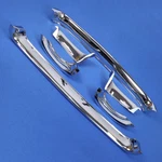 1958-62 Corvette Grille Moulding Set Pieces Main 4 Outer Original. Fixed Price $1999.99.