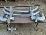W198 Mercedes Benz 300SL Gullwing Roadster L/r Rear Bumper Overrider Horn Etc. Fixed Price $4000.00.