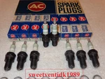 Nos AC-43XL Spark PLUGS......1967-1968 427CI. L-88...1968 396CI. L-89 Camaro... Fixed Price $295.00.