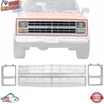 New Front Grille Headlights Bezel Left Right For 1985-1986 Chevrolet C10 Pickup. Fixed Price $125.03.