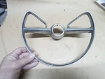 1955 Mercury Montclair Bow Tie Steering Wheel Horn FDK-3624-D. Fixed Price $99.00.