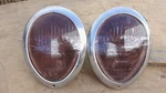 1939 Ford Deluxe Headlight Bucket Assemblies Original Pair Mercury. Fixed Price $395.00.