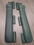 1972 73 Gm Cadillac Impala Caprice Green Shoulder Belt Holders Donk. Fixed Price $59.49.